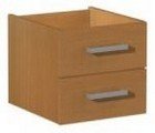 Офисная мебель для персонала LITE БМ-3.3 Тумба подвесная с двумя ящиками к столам  БМ-1,0 и БМ-1,1
