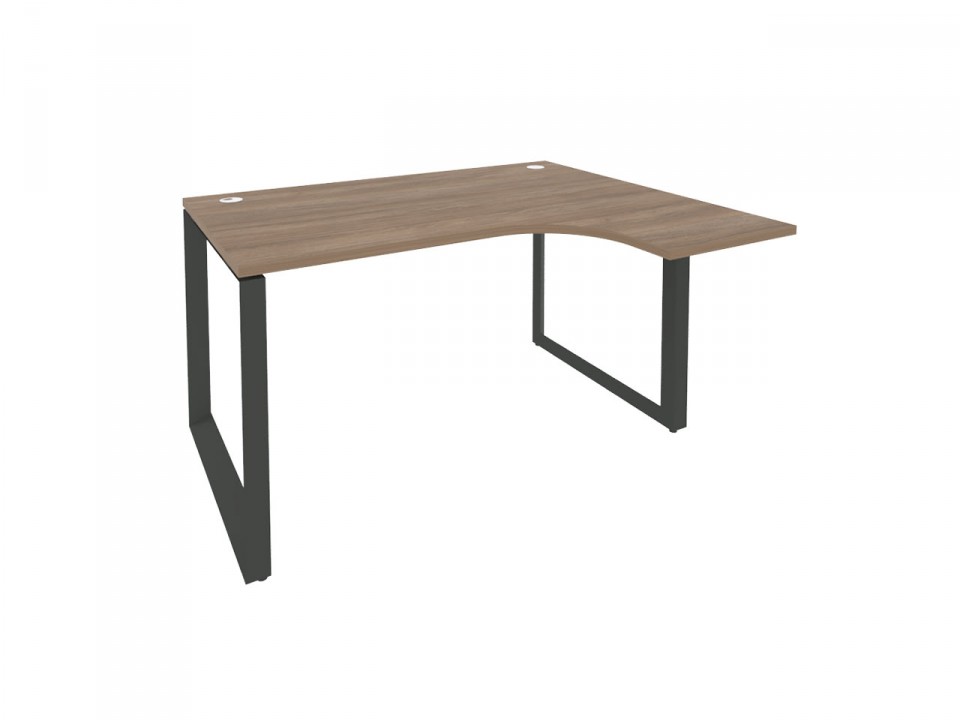 Мебель для персонала ONIX METALL O.MO-SA-3R Стол эргономичный правый на О-образном м/к