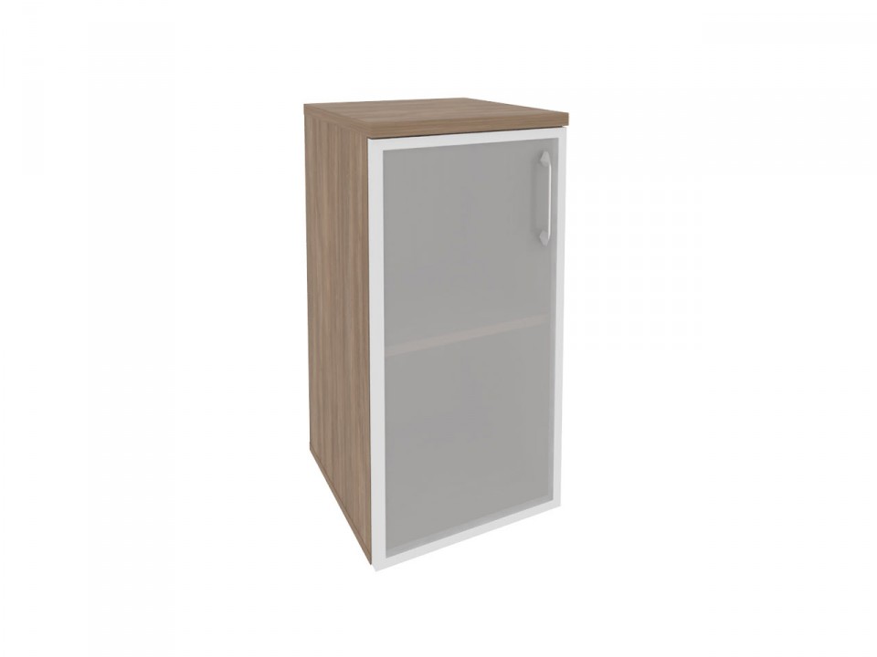 Кабинет руководителя ONIX DIRECT O.SU-3.2R L/R Шкаф низкий узкий (1 низкий фасад стекло в раме)