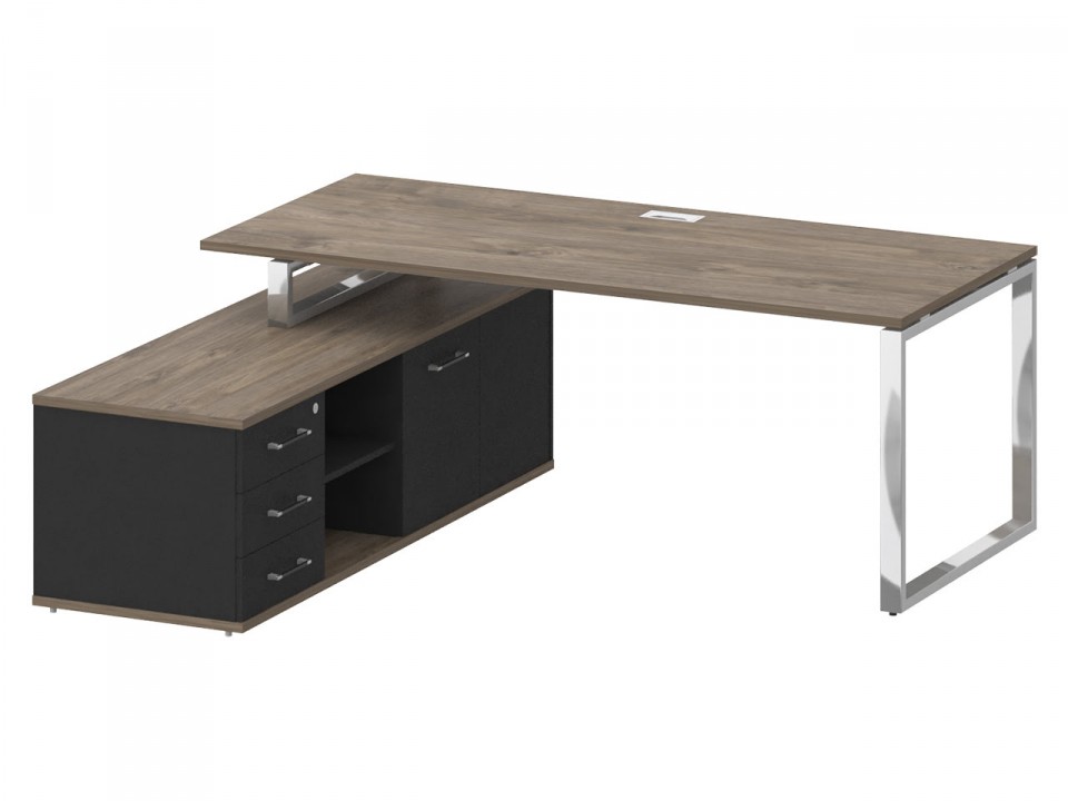 Кабинет руководителя SHIFT SK.SRG-200(L) Стол руководителя с греденцией левый